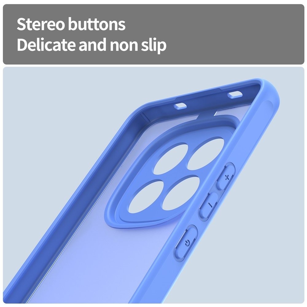 Proof gélový obal s pevným chrbtom na Xiaomi Redmi Note 15 Pro 4G - svetlomodrý