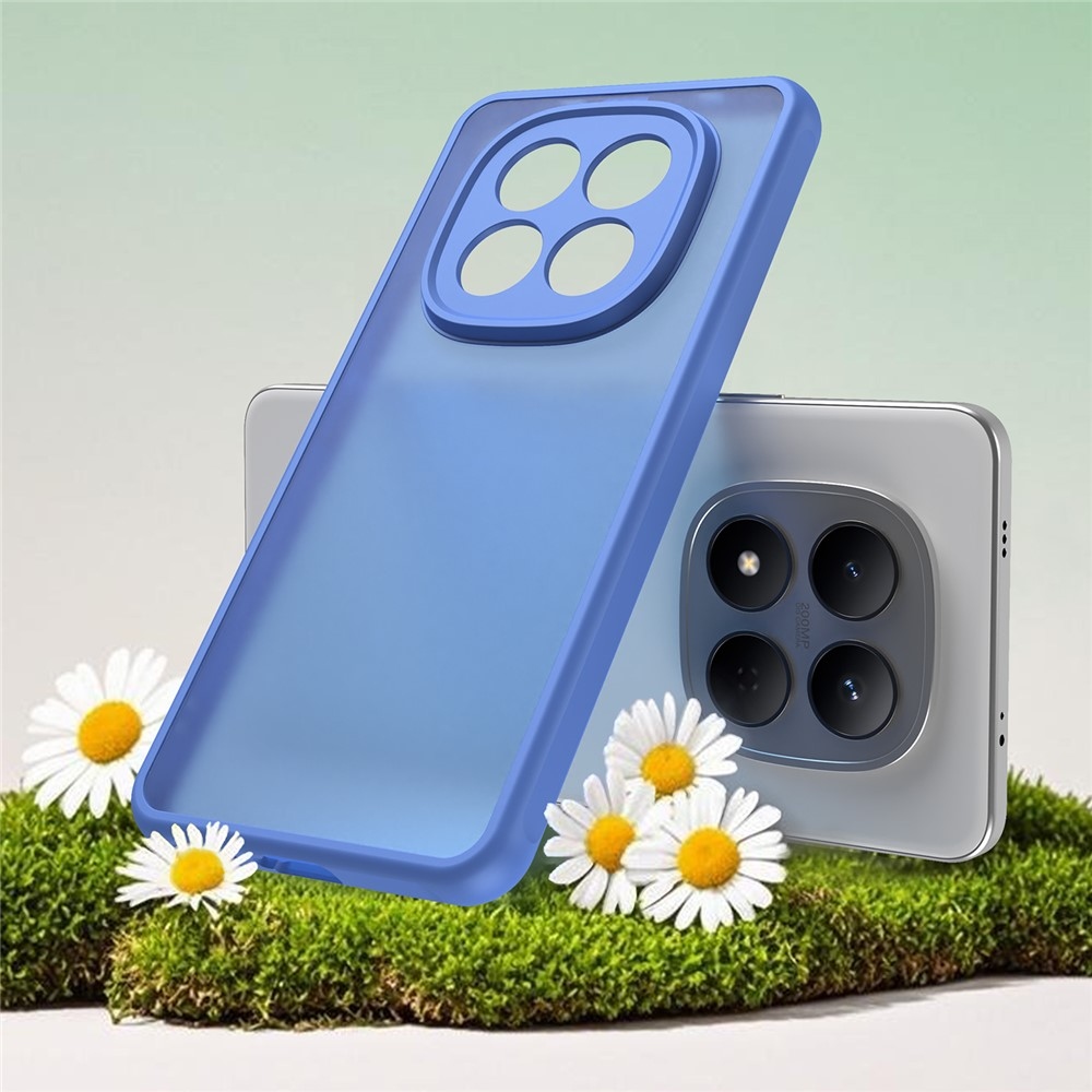 Proof gélový obal s pevným chrbtom na Xiaomi Redmi Note 15 Pro 4G - svetlomodrý