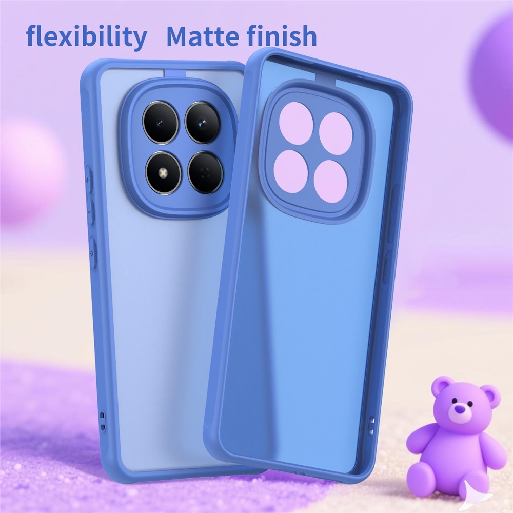 Proof gélový obal s pevným chrbtom na Xiaomi Redmi Note 15 Pro 4G - svetlomodrý