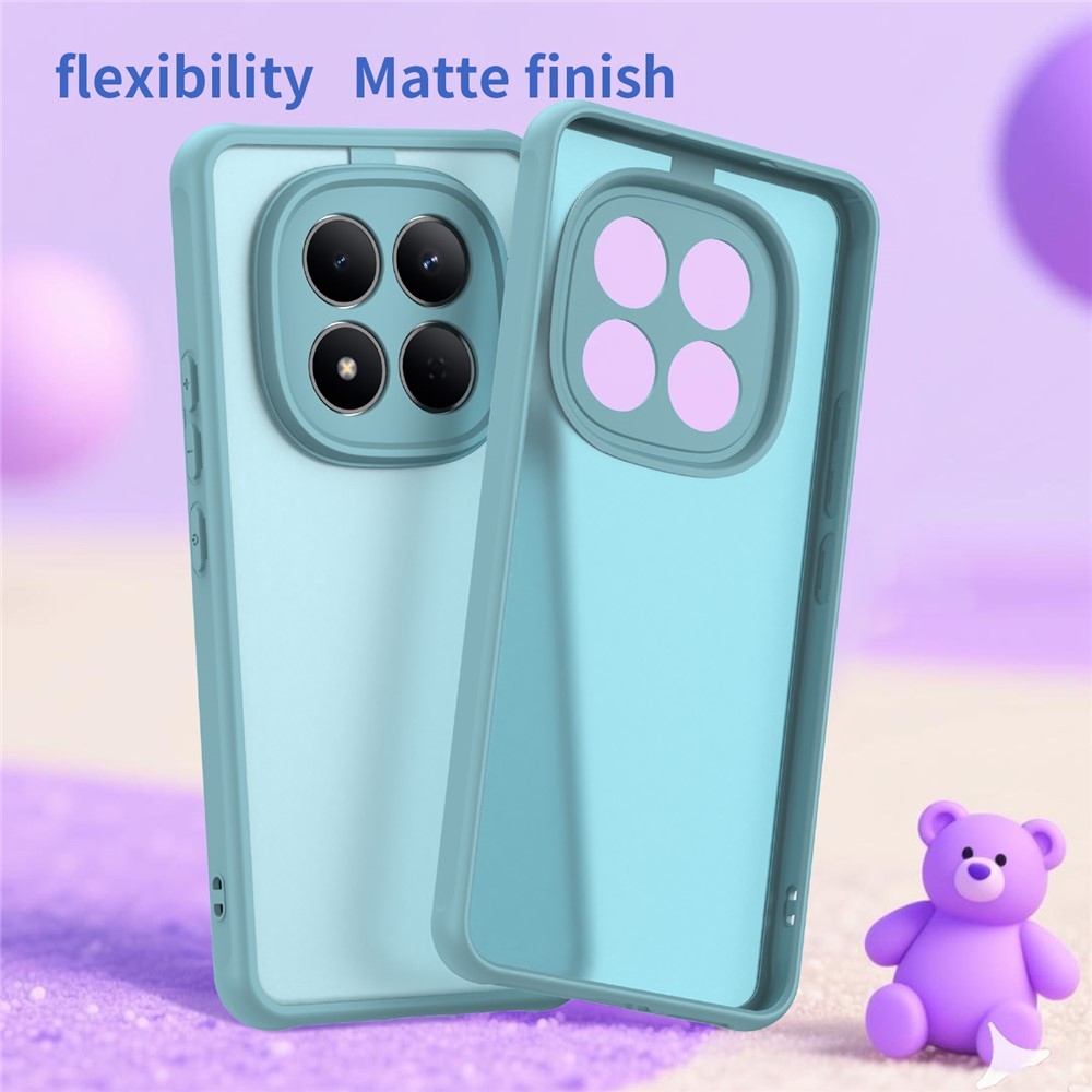 Proof gélový obal s pevným chrbtom na Xiaomi Redmi Note 15 Pro 4G - svetlozelený