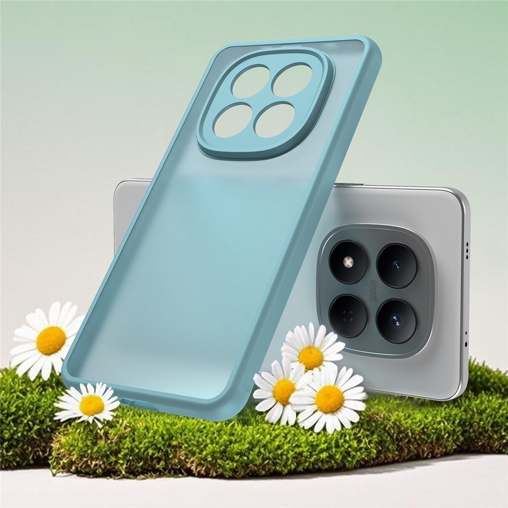 Proof gélový obal s pevným chrbtom na Xiaomi Redmi Note 15 Pro 4G - svetlozelený