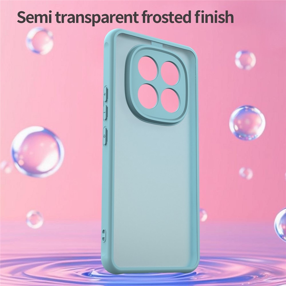 Proof gélový obal s pevným chrbtom na Xiaomi Redmi Note 15 Pro 4G - svetlozelený