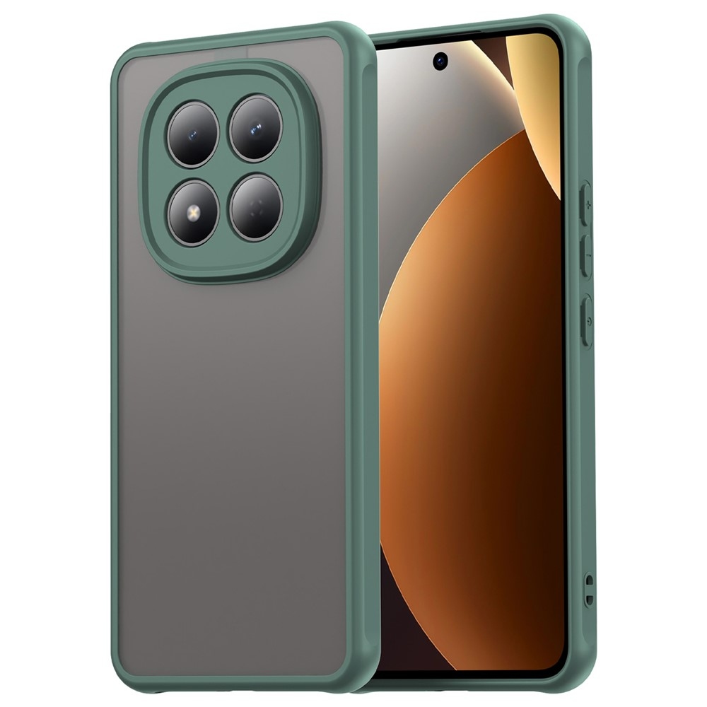 Proof gélový obal s pevným chrbtom na Xiaomi Redmi Note 15 Pro 4G - zelený