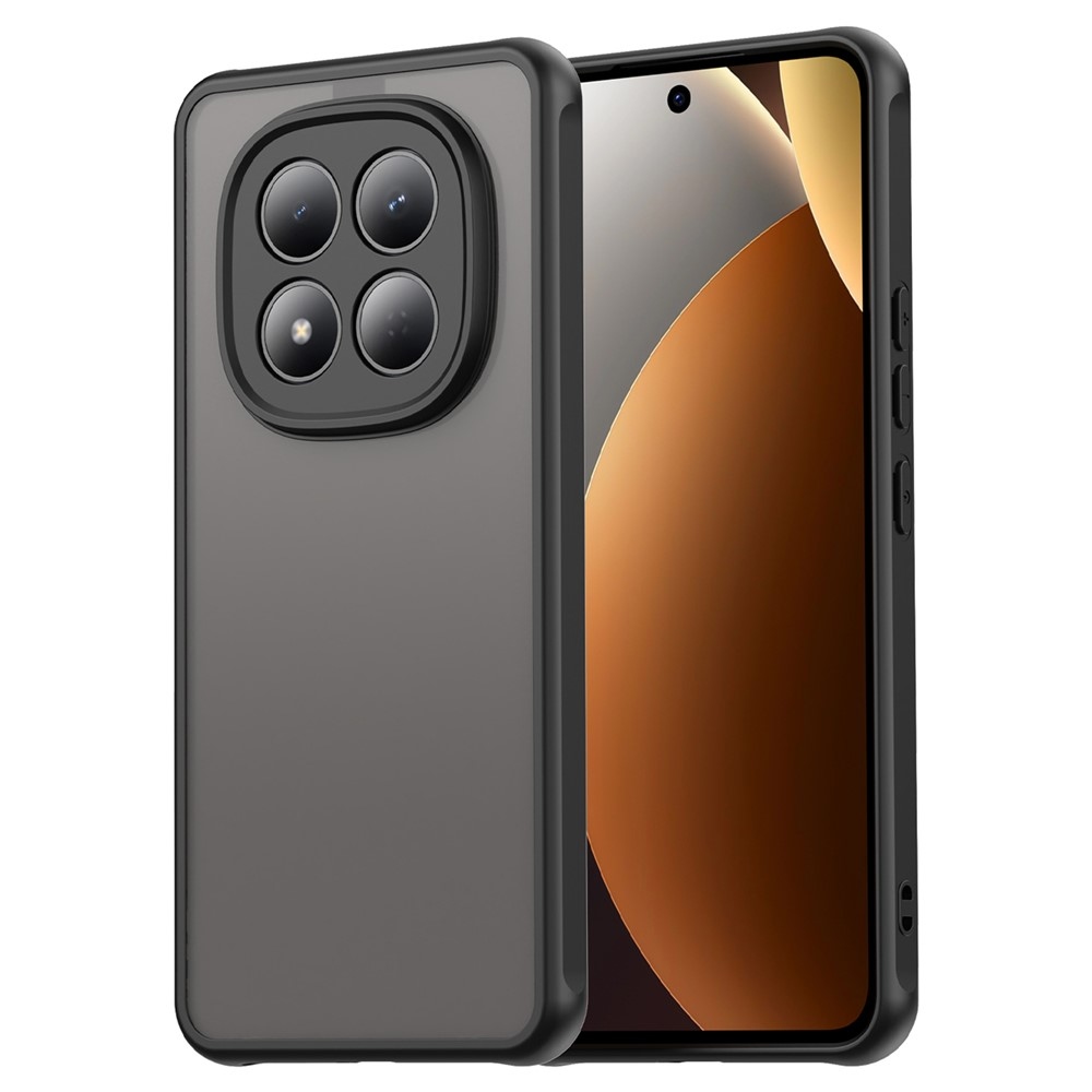 Proof gélový obal s pevným chrbtom na Xiaomi Redmi Note 15 Pro 5G - čierny