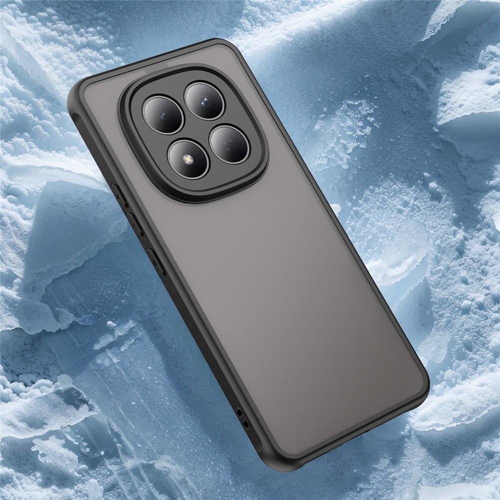 Proof gélový obal s pevným chrbtom na Xiaomi Redmi Note 15 Pro 5G - čierny