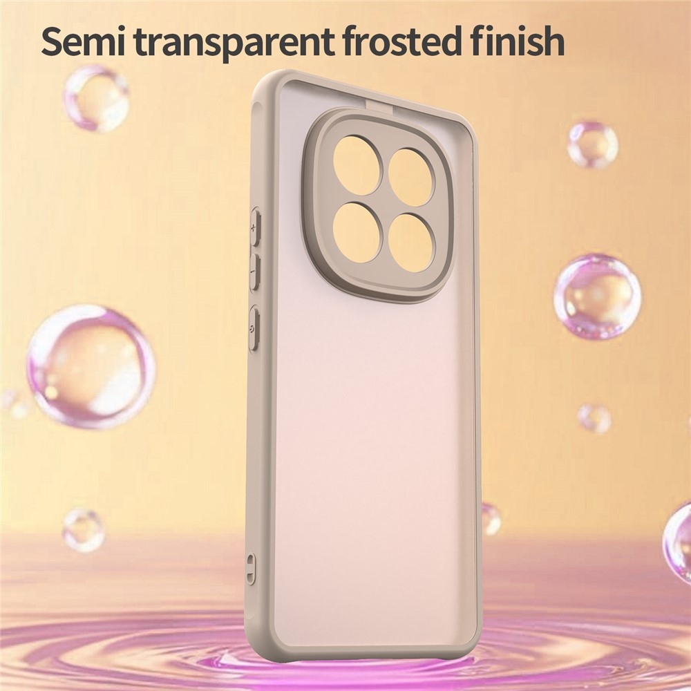 Proof gélový obal s pevným chrbtom na Xiaomi Redmi Note 15 Pro 5G - oranžový