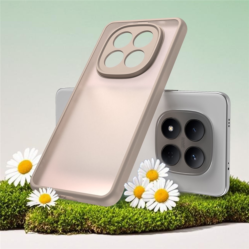 Proof gélový obal s pevným chrbtom na Xiaomi Redmi Note 15 Pro 5G - oranžový