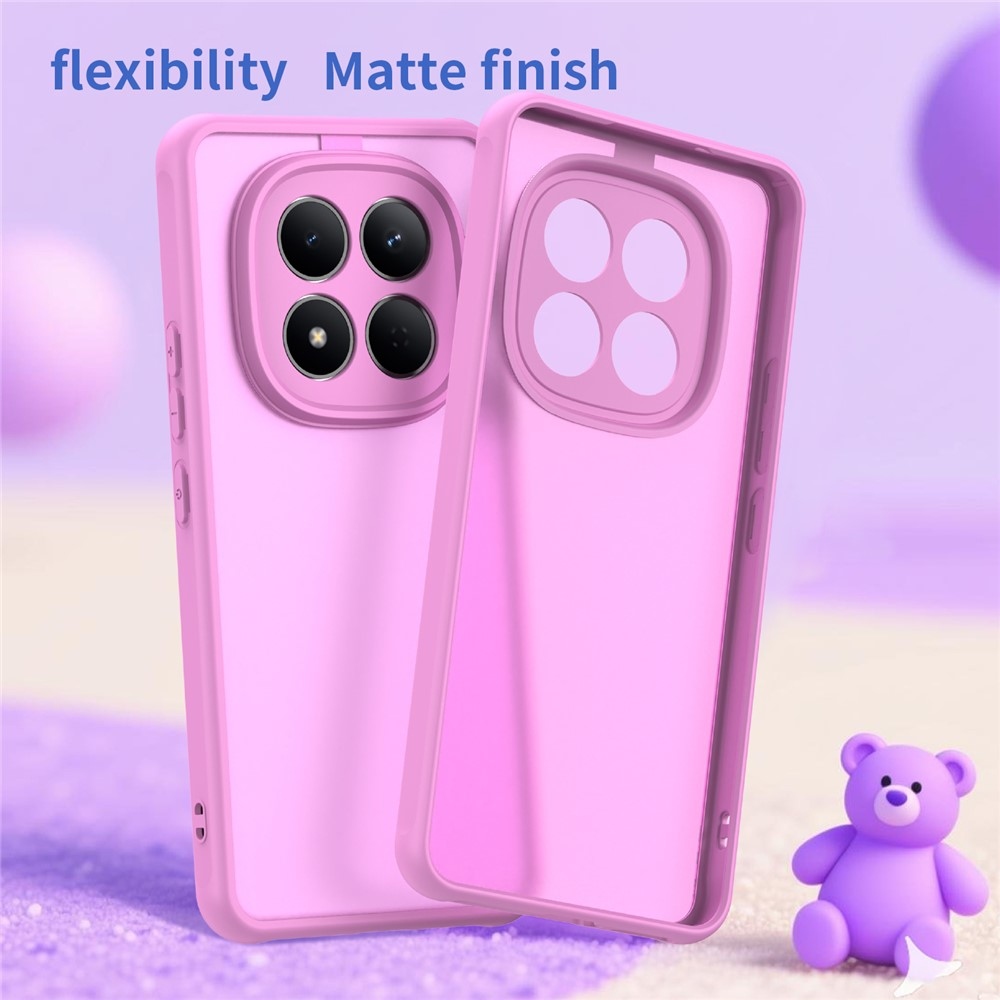 Proof gélový obal s pevným chrbtom na Xiaomi Redmi Note 15 Pro 5G - svetlofialový