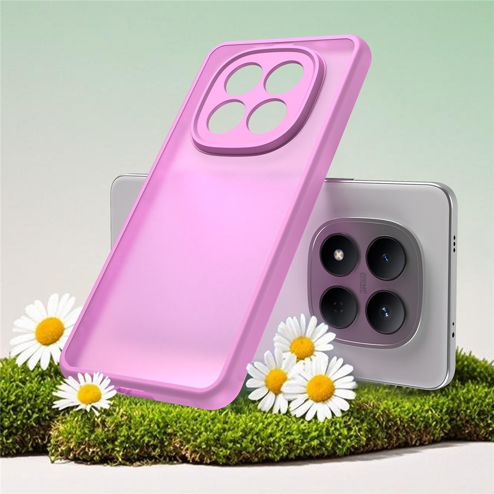 Proof gélový obal s pevným chrbtom na Xiaomi Redmi Note 15 Pro 5G - svetlofialový