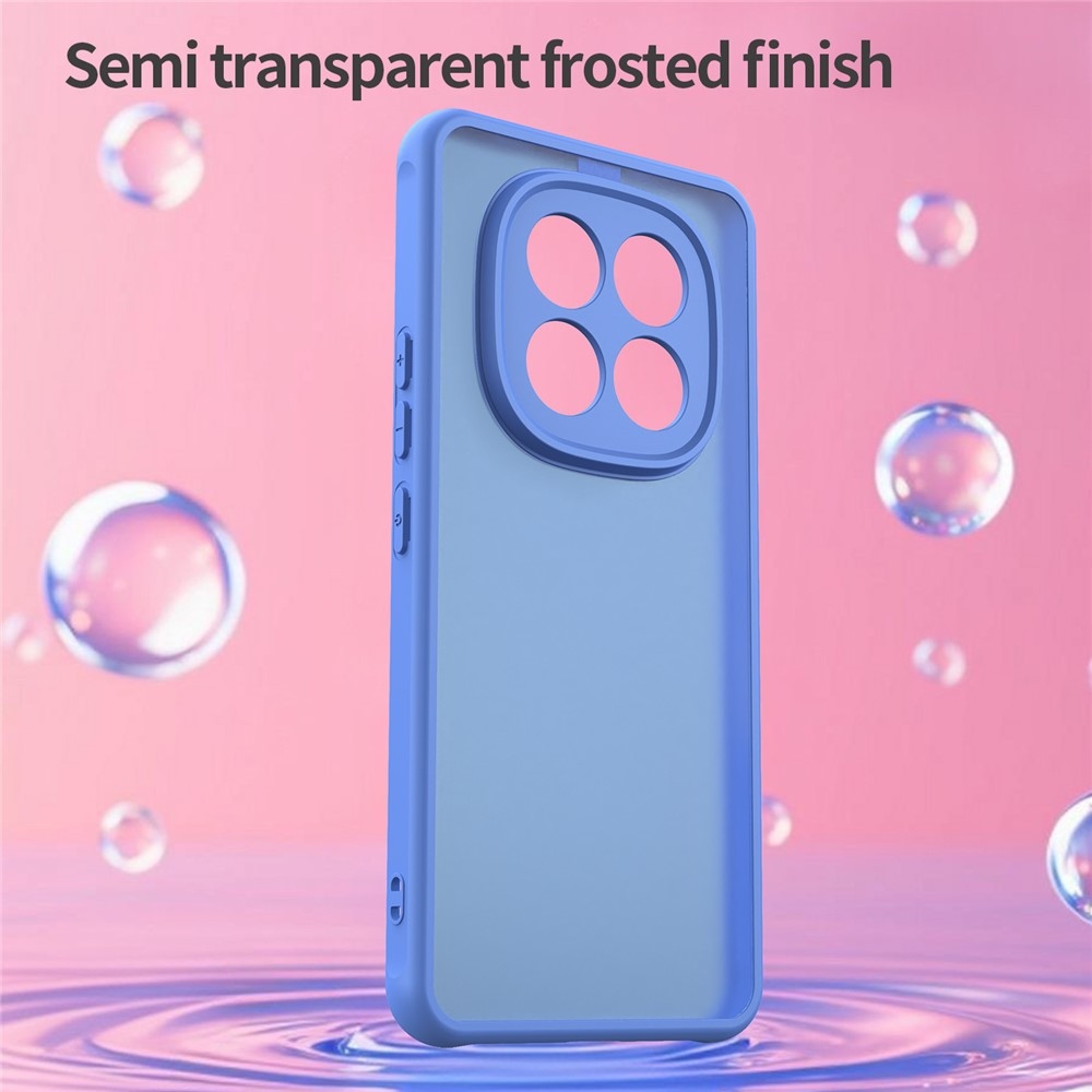 Proof gélový obal s pevným chrbtom na Xiaomi Redmi Note 15 Pro 5G - svetlomodrý