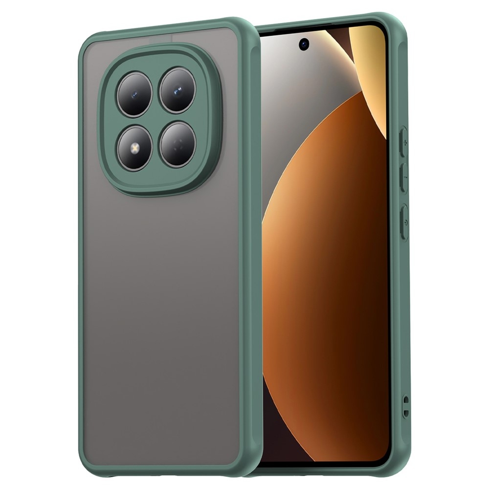 Proof gélový obal s pevným chrbtom na Xiaomi Redmi Note 15 Pro 5G - zelený