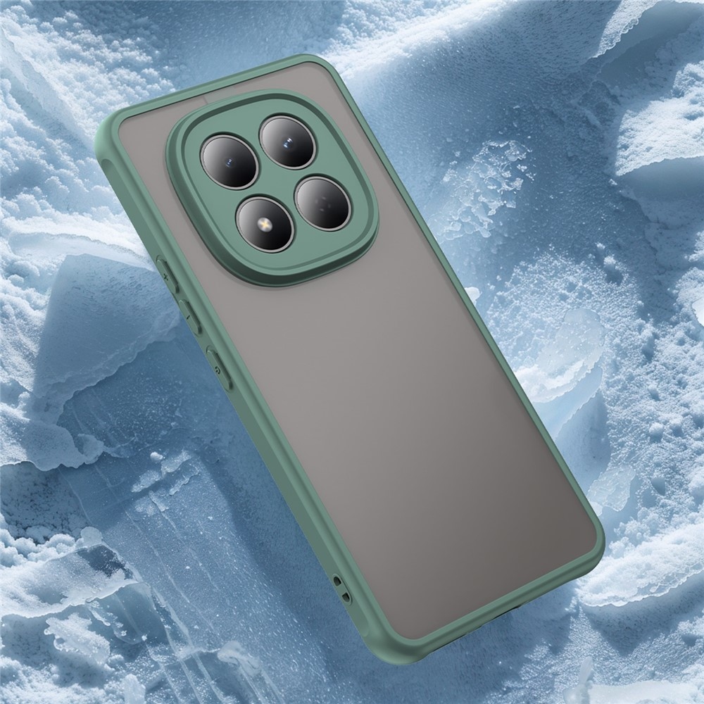 Proof gélový obal s pevným chrbtom na Xiaomi Redmi Note 15 Pro 5G - zelený