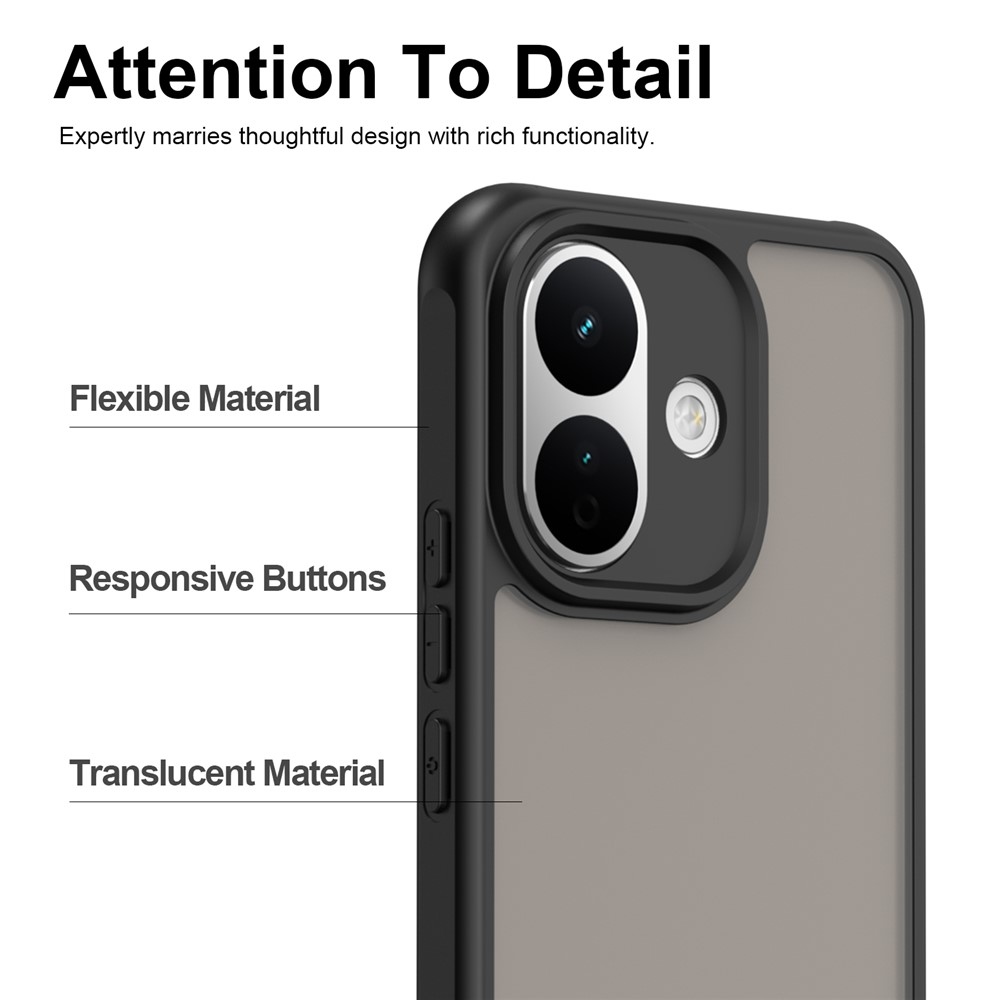 Proof gélový obal s pevným chrbtom na Xiaomi Redmi Note 17 Pro 5G - čierny