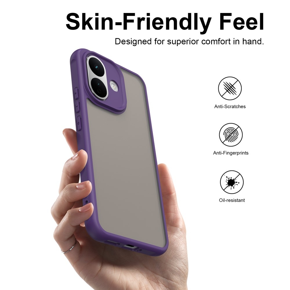 Proof gélový obal s pevným chrbtom na Xiaomi Redmi Note 17 Pro 5G - fialový