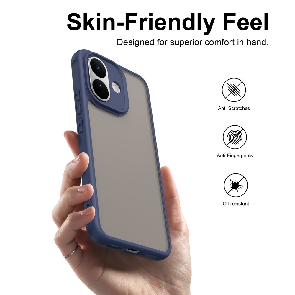 Proof gélový obal s pevným chrbtom na Xiaomi Redmi Note 17 Pro 5G - modrý