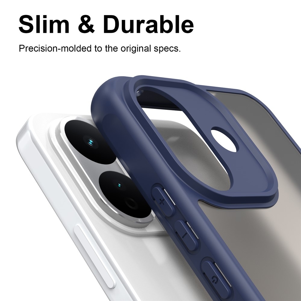 Proof gélový obal s pevným chrbtom na Xiaomi Redmi Note 17 Pro 5G - modrý