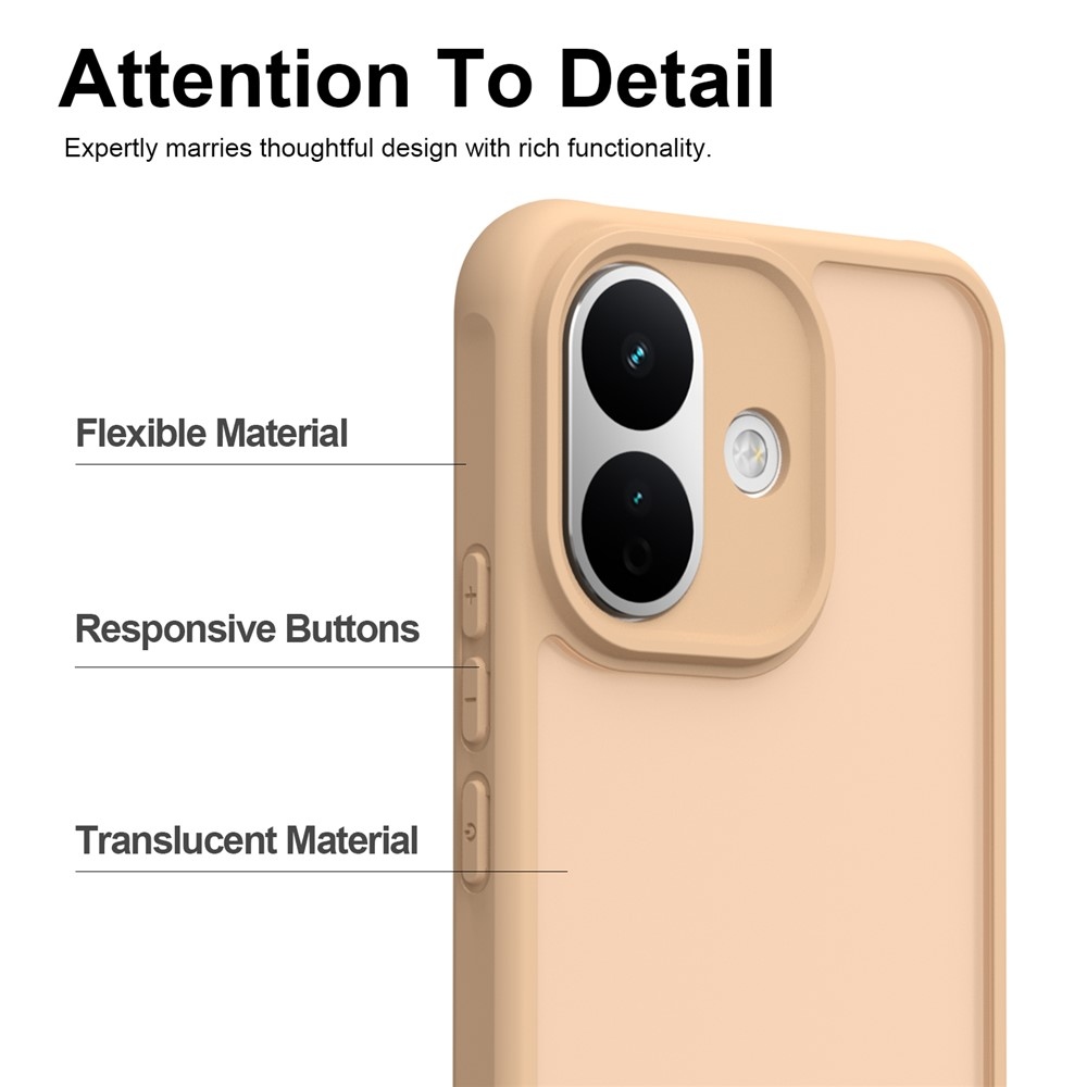 Proof gélový obal s pevným chrbtom na Xiaomi Redmi Note 17 Pro 5G - oranžový