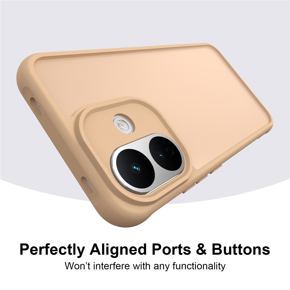 Proof gélový obal s pevným chrbtom na Xiaomi Redmi Note 17 Pro 5G - oranžový