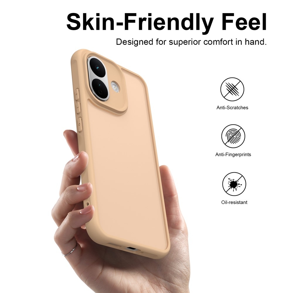 Proof gélový obal s pevným chrbtom na Xiaomi Redmi Note 17 Pro 5G - oranžový