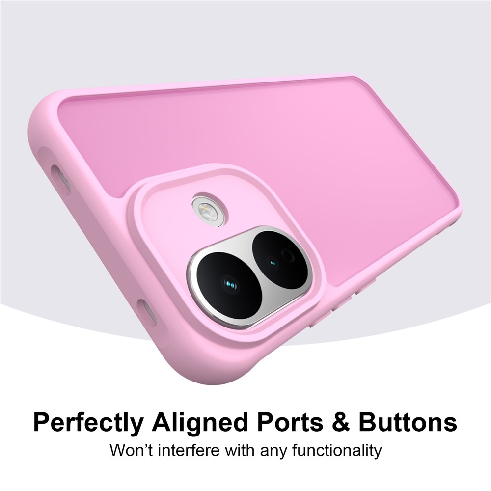 Proof gélový obal s pevným chrbtom na Xiaomi Redmi Note 17 Pro 5G - ružový