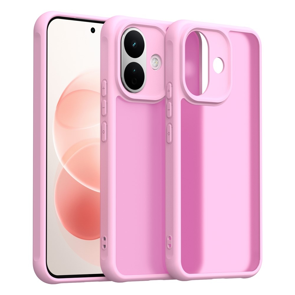 Proof gélový obal s pevným chrbtom na Xiaomi Redmi Note 17 Pro 5G - ružový
