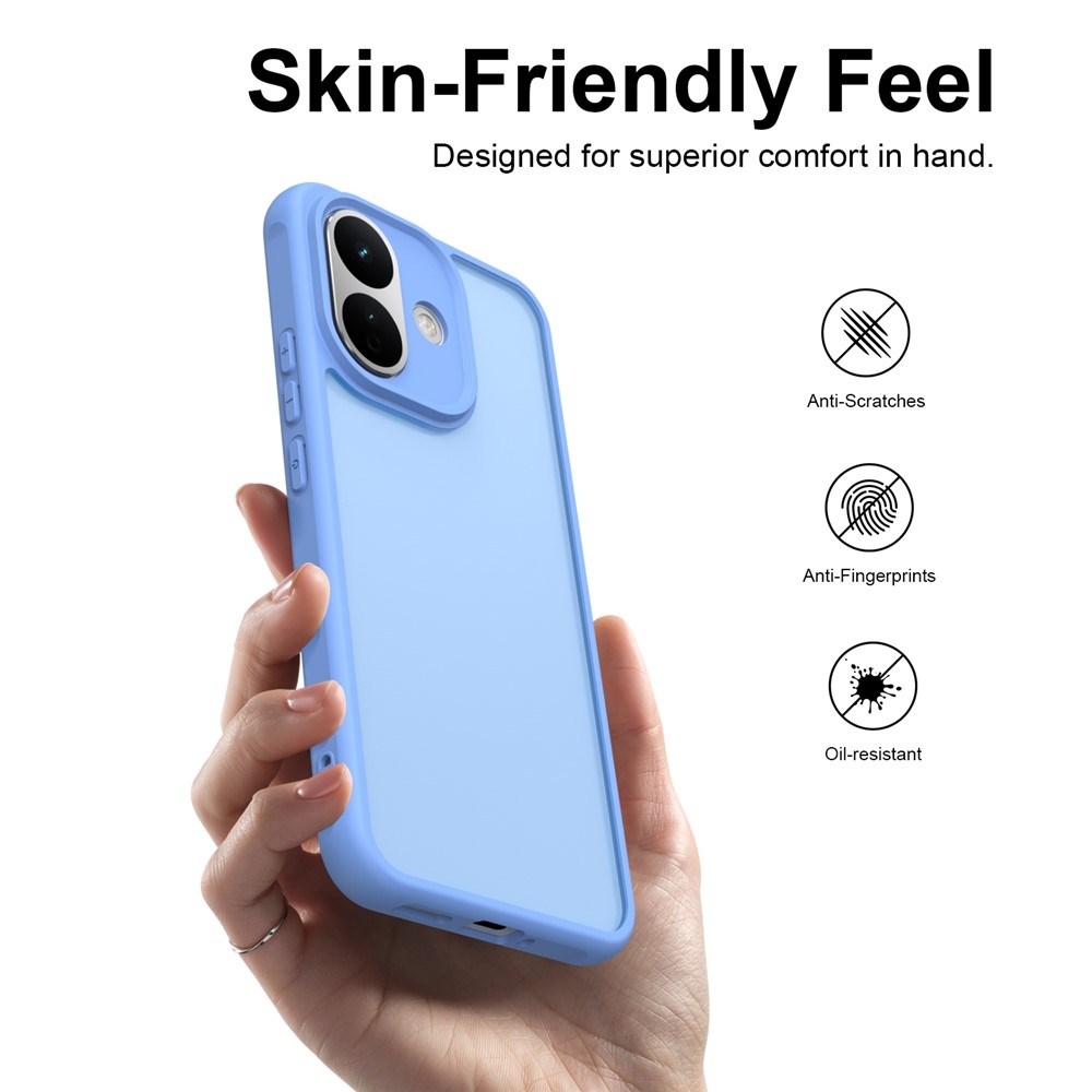 Proof gélový obal s pevným chrbtom na Xiaomi Redmi Note 17 Pro 5G - svetlomodrý