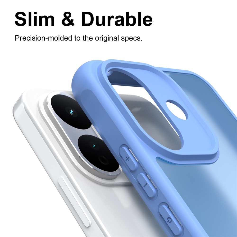 Proof gélový obal s pevným chrbtom na Xiaomi Redmi Note 17 Pro 5G - svetlomodrý