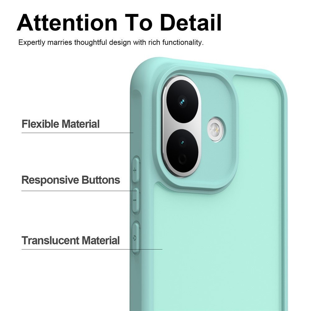 Proof gélový obal s pevným chrbtom na Xiaomi Redmi Note 17 Pro 5G - svetlozelený