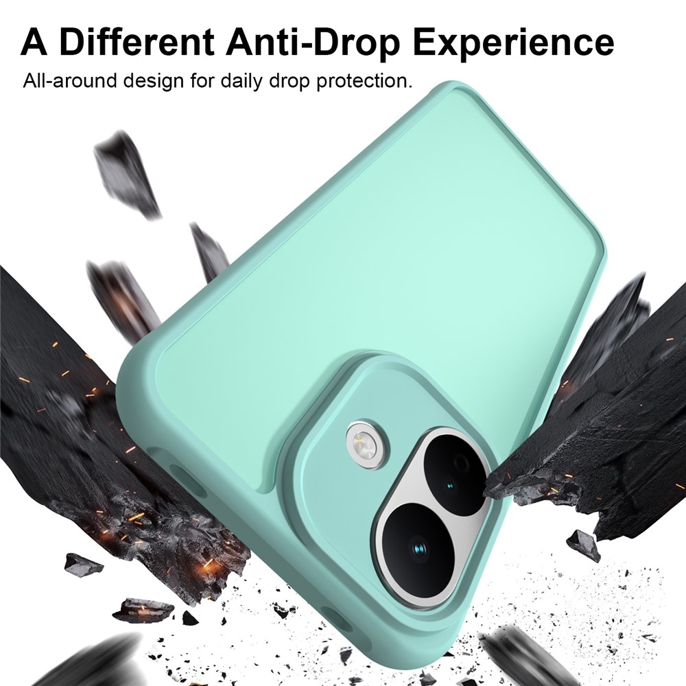 Proof gélový obal s pevným chrbtom na Xiaomi Redmi Note 17 Pro 5G - svetlozelený