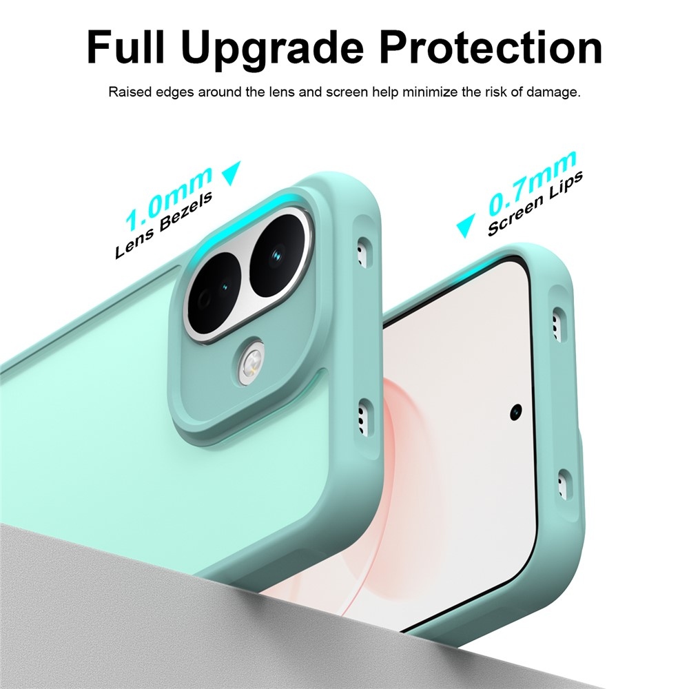 Proof gélový obal s pevným chrbtom na Xiaomi Redmi Note 17 Pro 5G - svetlozelený