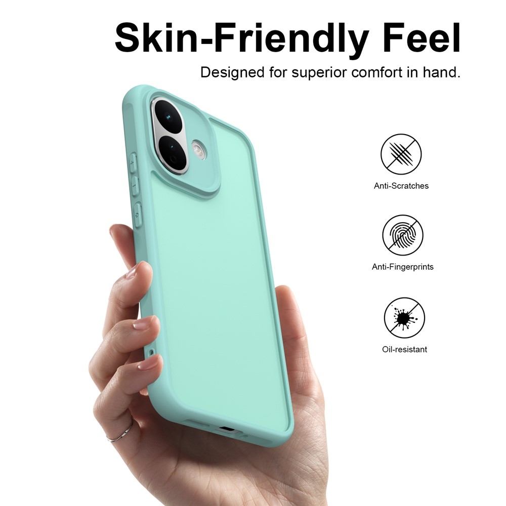 Proof gélový obal s pevným chrbtom na Xiaomi Redmi Note 17 Pro 5G - svetlozelený