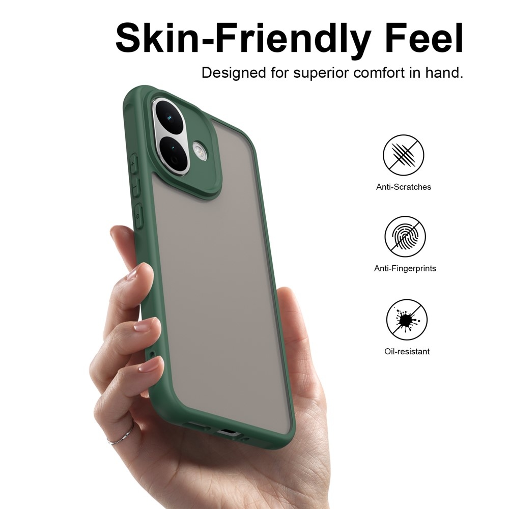 Proof gélový obal s pevným chrbtom na Xiaomi Redmi Note 17 Pro 5G - zelený