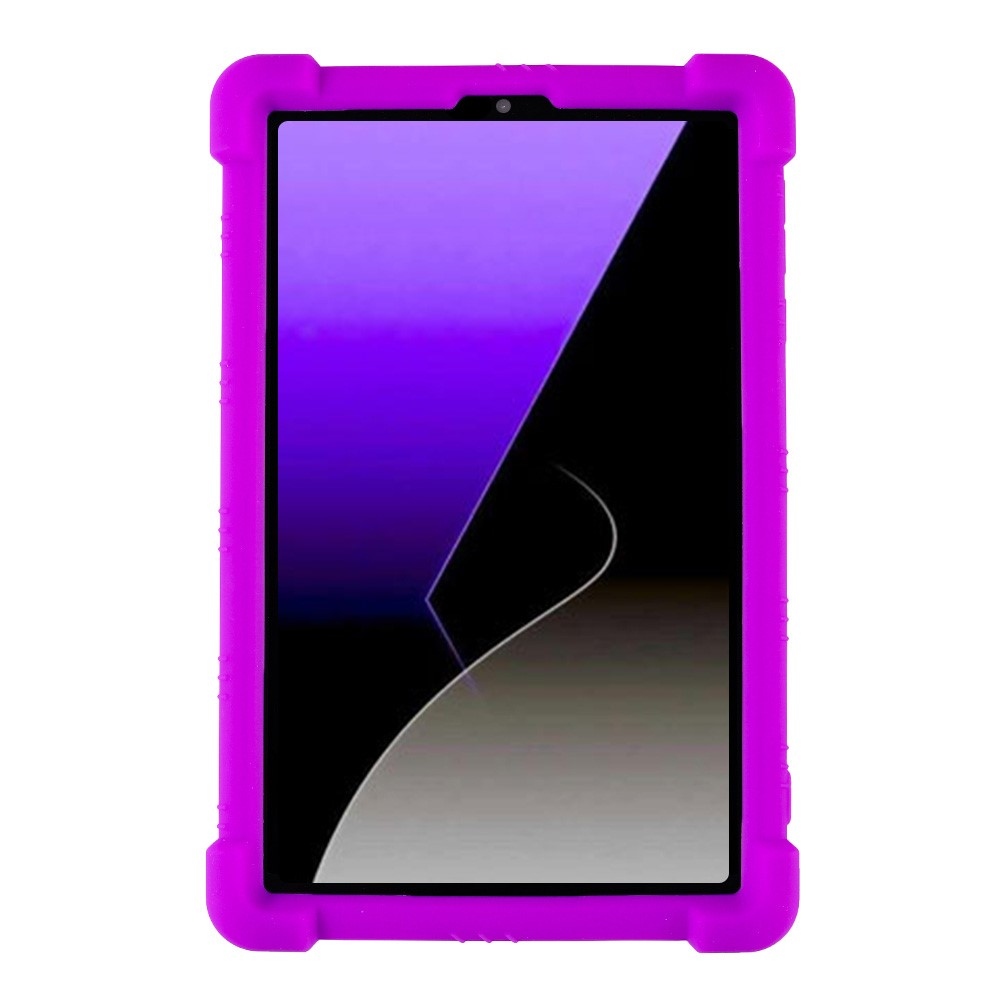 Protect silikónový obal s vystuženými rohmi na Samsung Galaxy Tab A11 - fialový