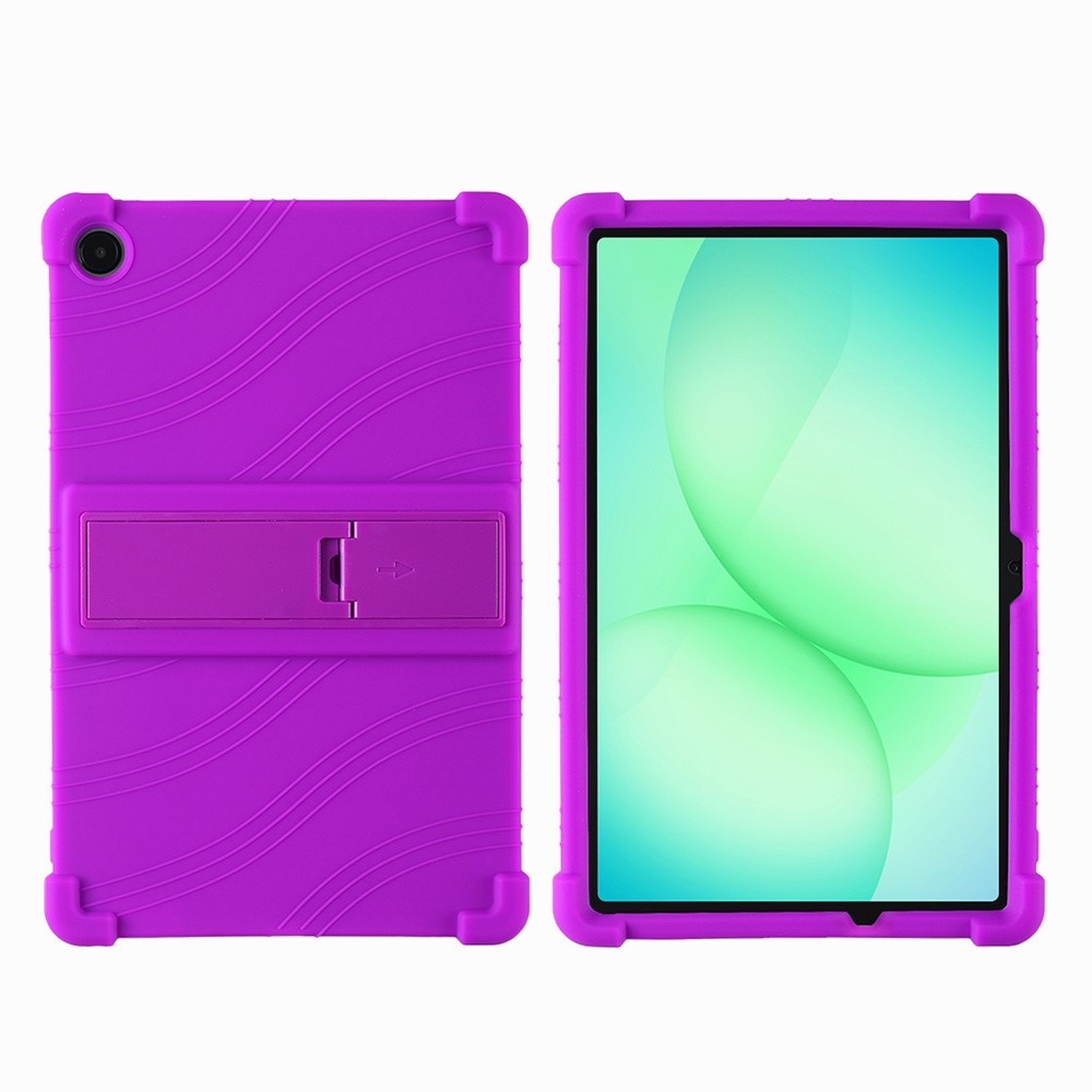 Protect silikónový obal s vystuženými rohmi na Samsung Galaxy Tab A11+ - fialový