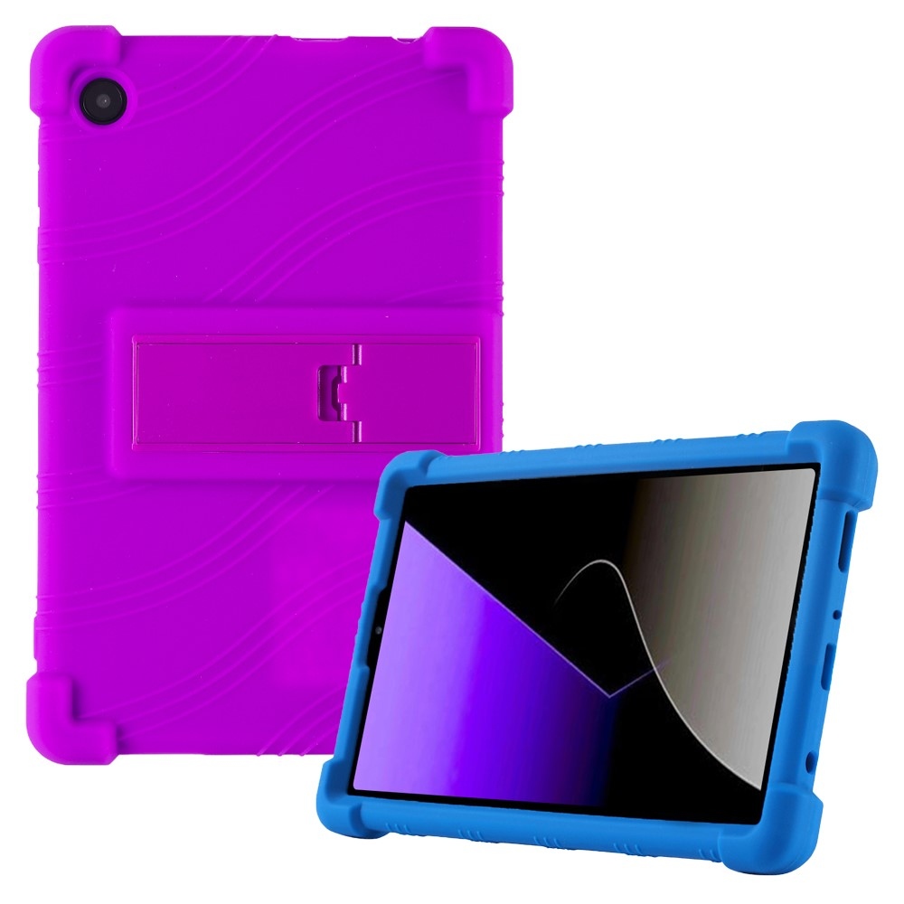 Protect silikónový obal s vystuženými rohmi na Samsung Galaxy Tab A11 - fialový