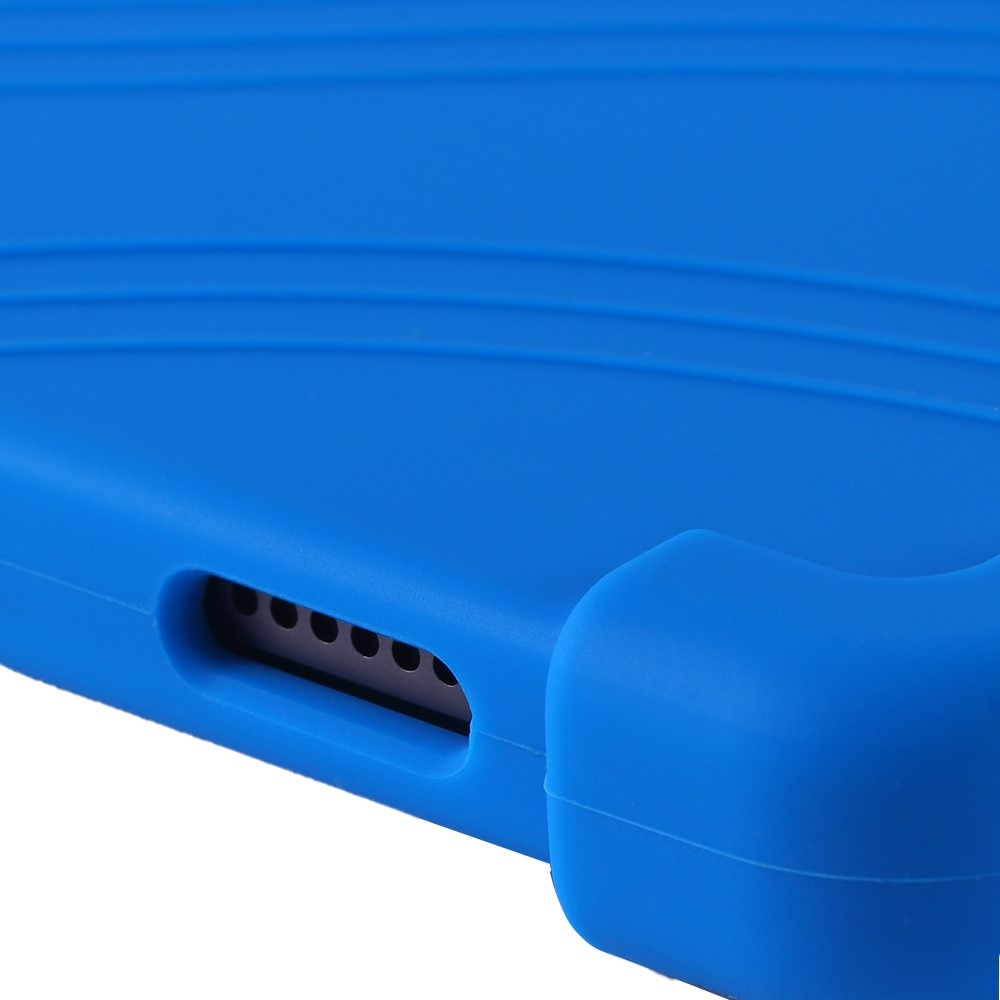 Protect silikónový obal s vystuženými rohmi na Samsung Galaxy Tab A11+ - tmavomodrý