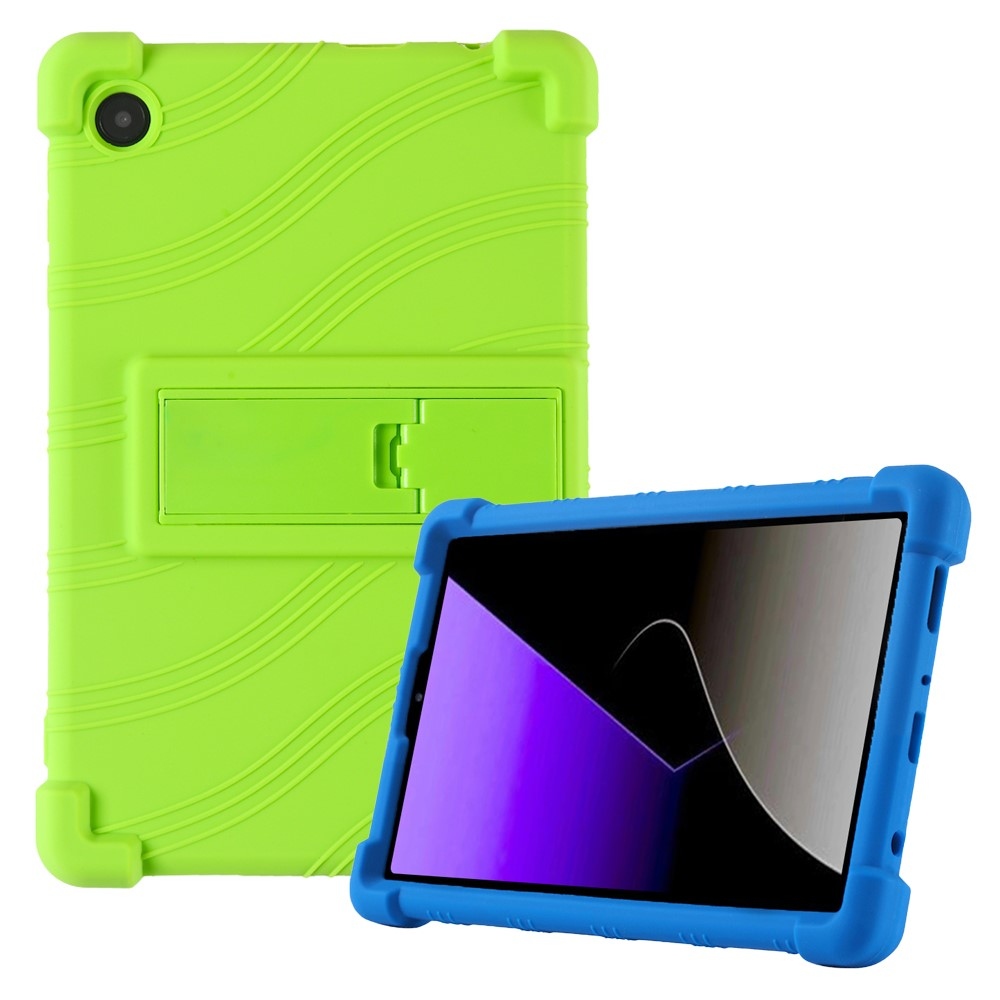 Protect silikónový obal s vystuženými rohmi na Samsung Galaxy Tab A11 - zelený