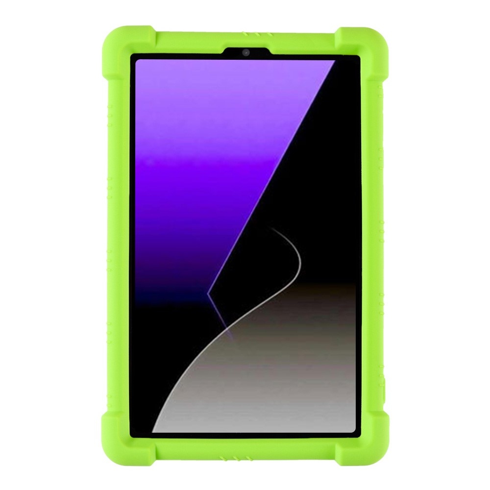 Protect silikónový obal s vystuženými rohmi na Samsung Galaxy Tab A11 - zelený