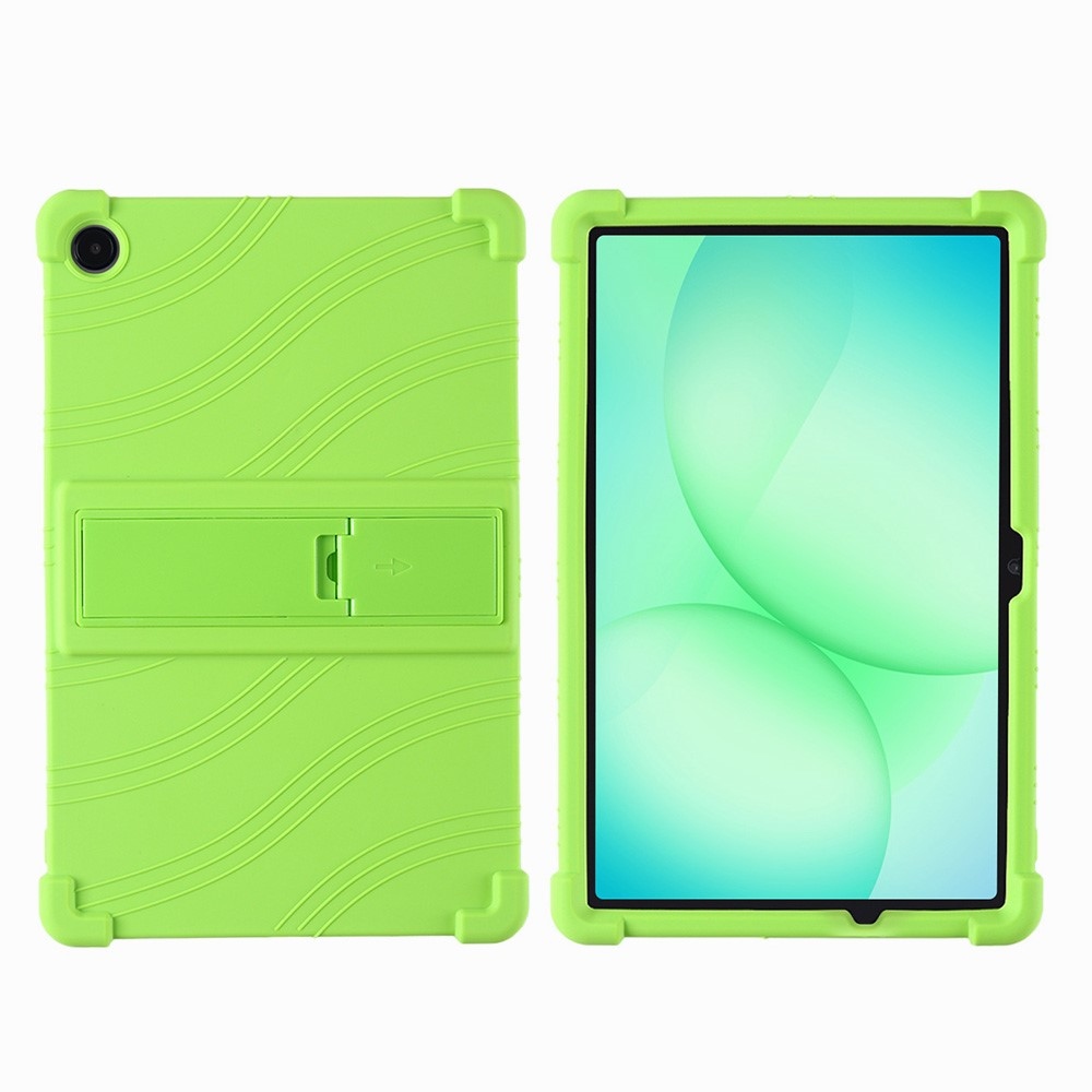 Protect silikónový obal s vystuženými rohmi na Samsung Galaxy Tab A11+ - zelený