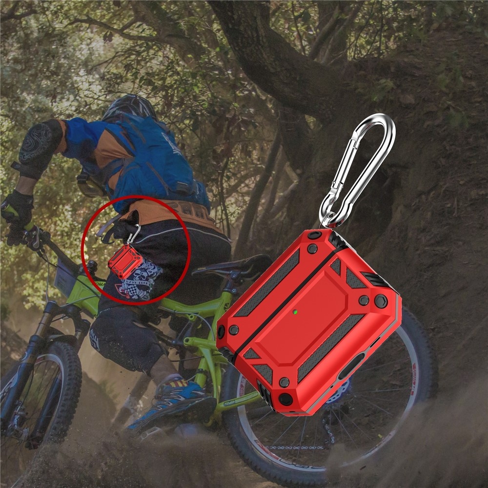 Protective odolný kryt na Apple AirPods Pro 3 - červený