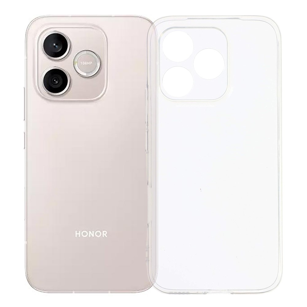 Priehľadný gélový obal na Honor 600 Lite 5G - priehľadný
