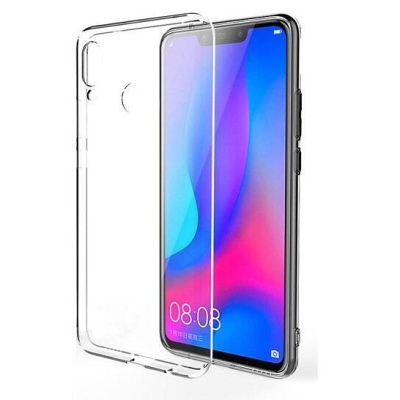 Priehľadný gélový obal na Huawei Nova 3 - priehľadný