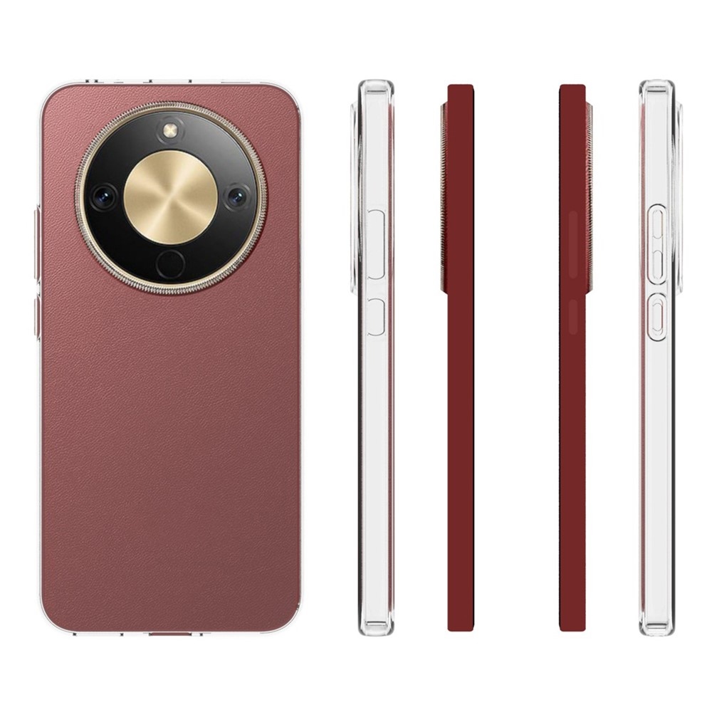 Priehľadný gélový obal na mobil Honor Magic 8 Lite 5G - priehľadný