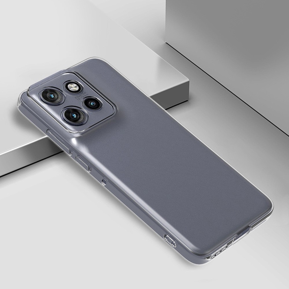 Priehľadný gélový obal na mobil Motorola Edge 50 Neo 5G - priehľadný