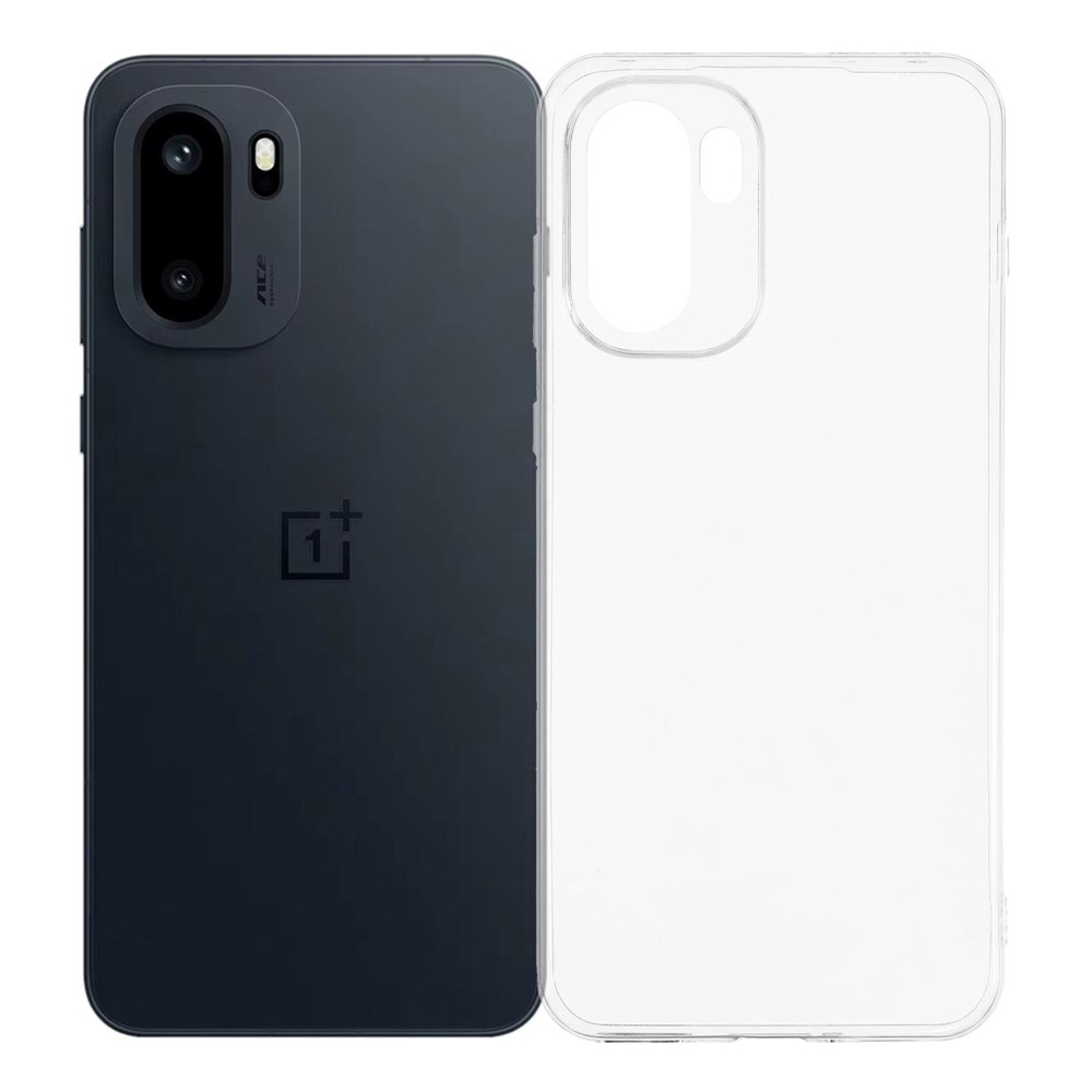 Priehľadný gélový obal na mobil OnePlus 15R 5G - priehľadný