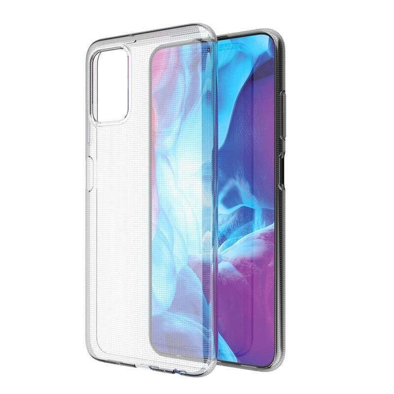 Priehľadný gélový obal na mobil Samsung Galaxy A03s (166.6 x 75.9 x 9.1mm) - priehľadný