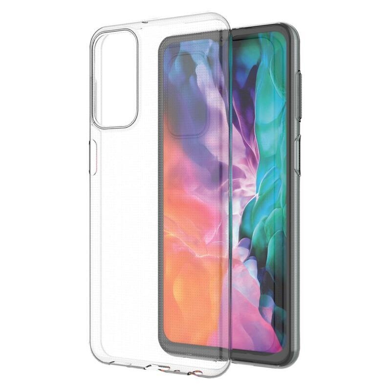 Priehľadný gélový obal na mobil Samsung Galaxy M23 5G - priehľadný