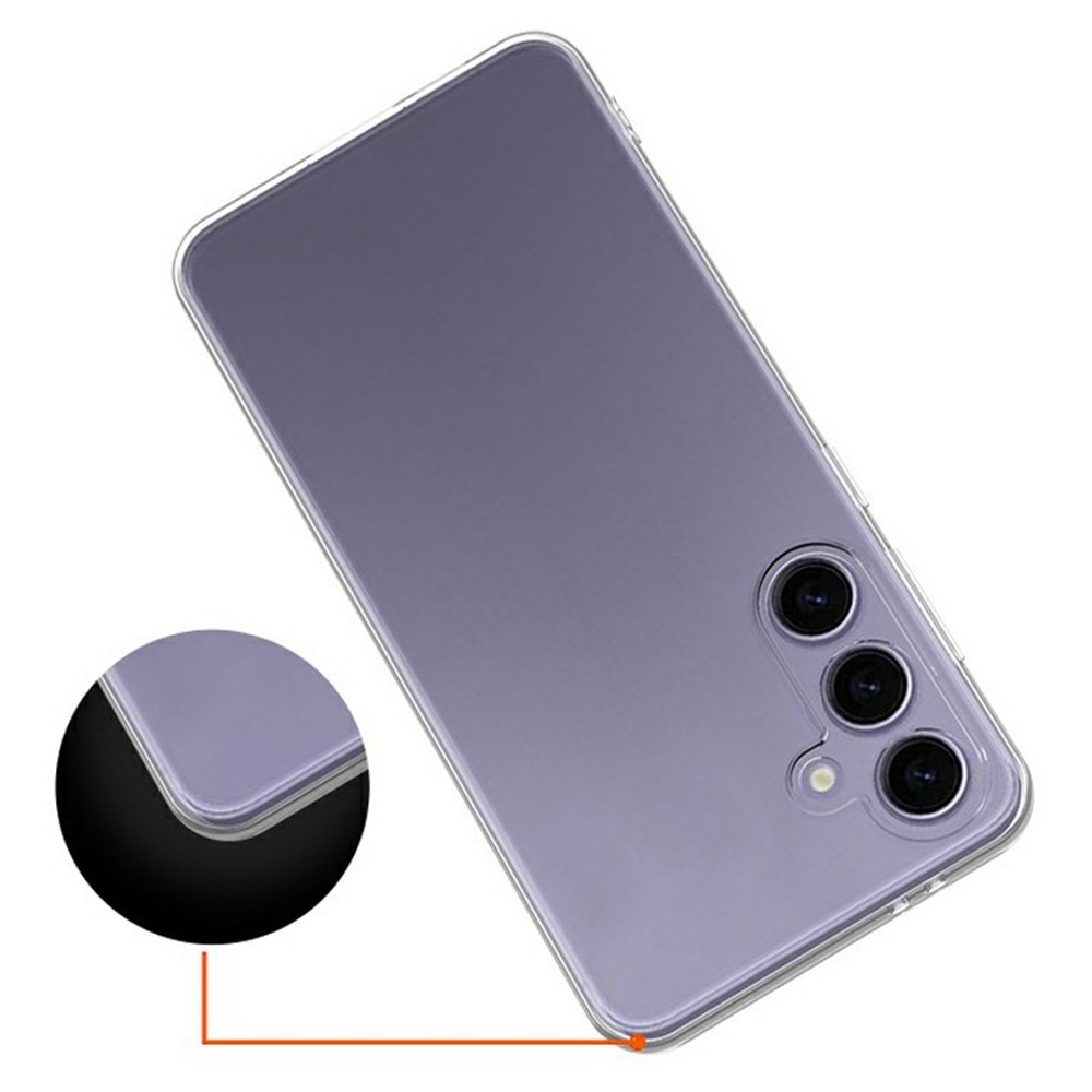 Priehľadný gélový obal na mobil Samsung Galaxy S26 FE - priehľadný