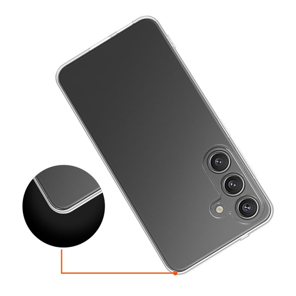 Priehľadný gélový obal na mobil Samsung Galaxy S26/S26 Pro - priehľadný