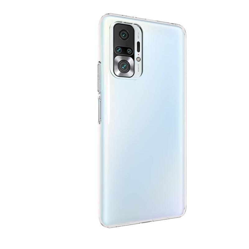 Priehľadný gélový obal na mobil Xiaomi Redmi Note 10 Pro - priehľadný